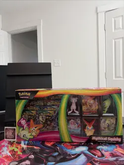 Nintendo Pokemon TCG Mythical Squishy Premium Collection - Image 1