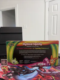 Nintendo Pokemon TCG Mythical Squishy Premium Collection - Image 3