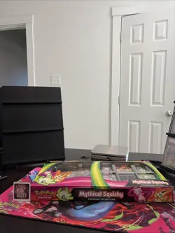 Nintendo Pokemon TCG Mythical Squishy Premium Collection - Image 5