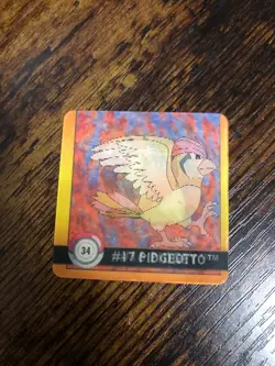 Pokemon Card Artbox #16 #17 Pidgey & Pidgeotto - Image 2
