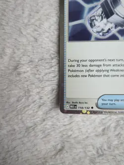 Iron Defender 118/132 Pokemon Mega Evolution Play! stamp prize pack series 8 - Image 4