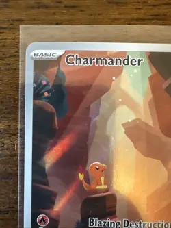 2023 Pokemon Charmander 168/165 Scarlet & Violet 151 Art Rare Full Art Holo - Image 2
