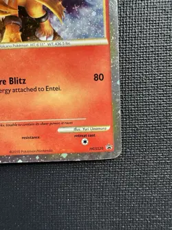 Entei HGSS20 - Pokemon Shiny Black Star Promo - Holo - 2010 - Image 4