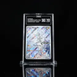 2025 Pokemon N's Reshiram Illustraion Rare Stamped TAG 10 - Image 1