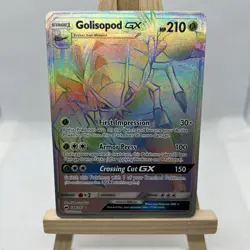 Golisopod GX 148/147 - S&M: Burning Shadows Secret Rare - Pokemon TCG (NM-LP) - Image 1