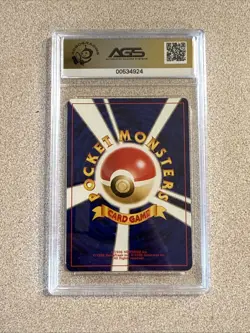 2000 Pokemon Gem Mint 10 Entei Neo Premium File 2 Reverse Holo (Japanese) AGS - Image 2