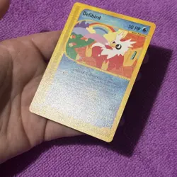 Pokemon TCG Delibird Skyridge 49/144 Regular Common 2003 LP - Image 3