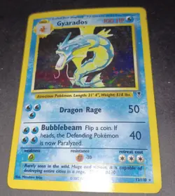Gyarados 12/110 Legendary Collection Pokemon Card Holo Foil UNGRADED - Image 3
