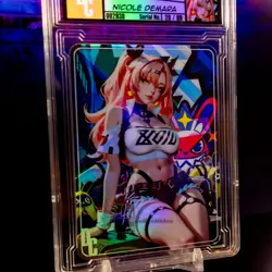 Nicole Demara Waifu Trading Card Limited SLAB #28/99 Demigoddess Collection ZZZ - Image 2