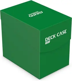 Ultimate Guard Deck Case 133+ Green Trading Baseball Football Pokeman Card Games - Image 1
