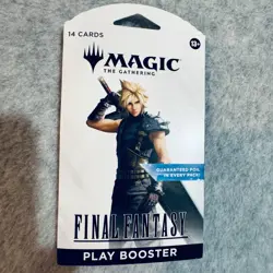 Magic the Gathering Final Fantasy 14 Card Play Booster Guaranteed Foil Unopened - Image 1