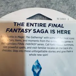 Magic the Gathering Final Fantasy 14 Card Play Booster Guaranteed Foil Unopened - Image 5