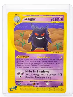 Pokemon TCG - Gengar - Expedition Base Set 48/165 - WOTC 2002 - Non Holo - LP - Image 1