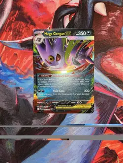 Pokemon Mega Gengar ex 056/094 Phantasmal Flames Double Rare Near Mint - Image 1