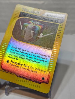Multi Technical Machine 01 144/165 Reverse Holo Uncommon Expedition Pokemon 217 - Image 3