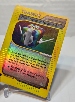Multi Technical Machine 01 144/165 Reverse Holo Uncommon Expedition Pokemon 217 - Image 4