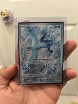 Pokemon TCG Articuno 161/159 Illustration Rare Holo SV09 Journey Together 110 HP - Image 1