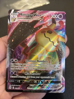 Pokemon TCG Mimikyu VMAX Ultra Rare 069/172 Brilliant Stars NM-MT - Image 1
