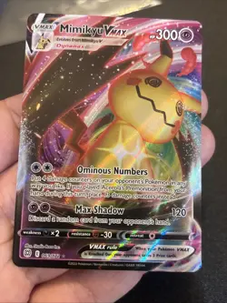 Pokemon TCG Mimikyu VMAX Ultra Rare 069/172 Brilliant Stars NM-MT - Image 3