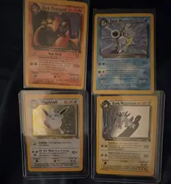 Pokemon TCG Team Rocket Lot Wizards Dark Charizard, Blastoise, Wigglytuff, Magn… - Image 1