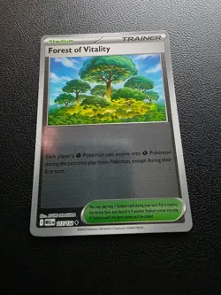 Pokemon TCG - Forest of Vitality - 117/132 Reverse Holo - Mega Evolutions - Image 1