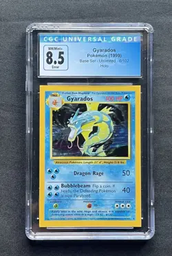 Pokemon Base Set Holo Square Cut Error Collection - CGC 8.5 - Image 2