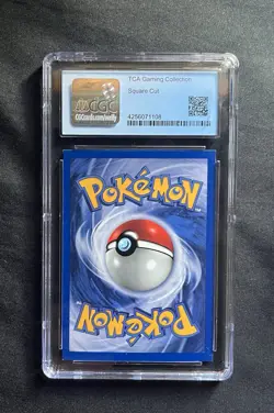 Pokemon Base Set Holo Square Cut Error Collection - CGC 8.5 - Image 5