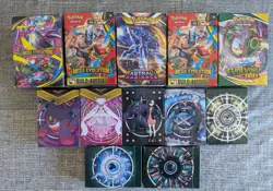 Pokemon Empty Boxes Mega Charizard UPC, Battle Academy, Deck Boxes Lot See Desc. - Image 2