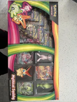 Pokemon TCG Mythical Squishy Premium Collection W/Evolving Skies 820650809736 - Image 1
