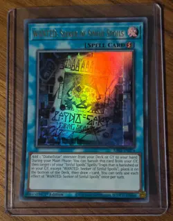 WANTED: Seeker of Sinful Spoils RA03-EN074 Ultra Rare 1st Edition Yu-Gi-Oh! - Image 1