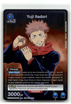 Union Arena - Yuji Itadori 039 Promo Foil - Jujutsu Kaisen Anime - Image 1
