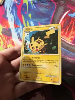 Pokemon Pikachu HGSS03 Promo Holo 2010 Basic 70 HP TCG Trading Card - Image 4