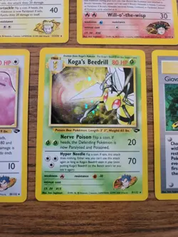 Lot of 5 Vintage Holo Pokemon Cards Gym Challenge Raichu, Ninetales, Ditto - Image 5