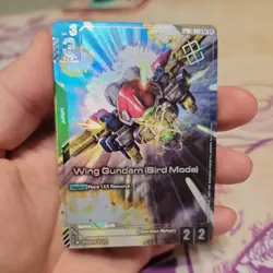 Wing Gundam (Bird Mode) Alternate Art Winner Foil -ST02-002 C NM - TCG Card Game - Image 1