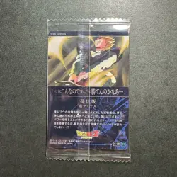 S1852 Son Gohan R Holo Japanese Dragon Ball Itajaga Card Sealed Vol.6 - Image 2