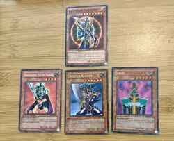 Yu-Gi-Oh Vintage Holo Card Lot – Black Luster Soldier, Jinzo & Buster Blader - Image 2