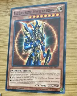 Yu-Gi-Oh Vintage Holo Card Lot – Black Luster Soldier, Jinzo & Buster Blader - Image 3