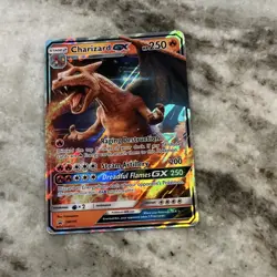 Charizard GX Promo Holo SM195 SM Set HP250 Stage 2 English Pokemon TCG Card - Image 2