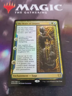 Mtg. 2x The Bears of Littjara. Foil. Kaldheim. Nm - Image 1