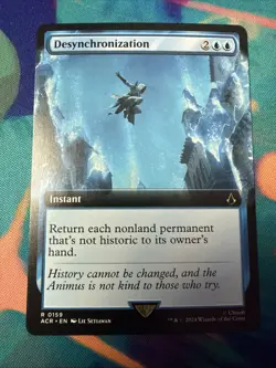 Desynchronization (Extended Art) - MTG: Assassin's Creed NM - Image 1