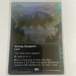 MTG Edge of Eternities - Hissing Quagmire(Extended Art Foil)- Rare - 0064 NM - Image 1