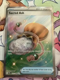 Pokemon TCG Sacred Ash Trainer Item Holo 115/088: Perfect Order Card English - Image 1