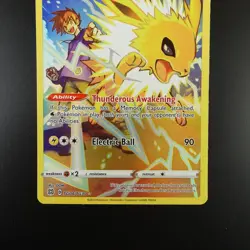 Jolteon TG04/TG30 Pokemon Brilliant Stars Holo Full Art Card - Image 3