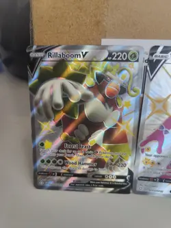 Pokemon TCG Rillaboom V Shining Fates and Toxtricty V Bundle Lp - Image 2