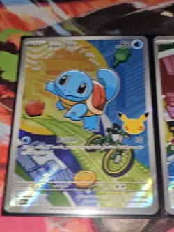 Pokemon First Partner IR Black Star Promo 30th Anniversary Kanto Starters NM - Image 2