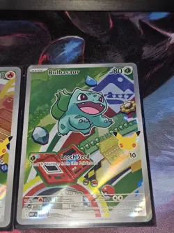 Pokemon First Partner IR Black Star Promo 30th Anniversary Kanto Starters NM - Image 4