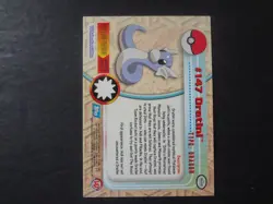 2000 Topps Pokemon Series 3 #147 Dratini Blue Logo 1st Edition TV Animation - Image 2