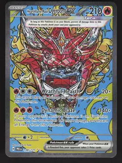 Hearthflame Mask Ogerpon ex 148/131 Pokemon Prismatic Evolutions NM - Image 1