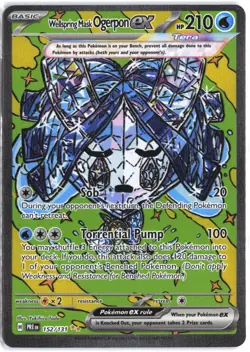 Wellspring Mask Ogerpon ex - 152/131 152/131 SV: Prismatic Evolutions Pokemon - Image 1