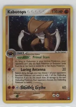 Kabutops Holo Pokemon EX Power Keepers #10 2007 - Image 1